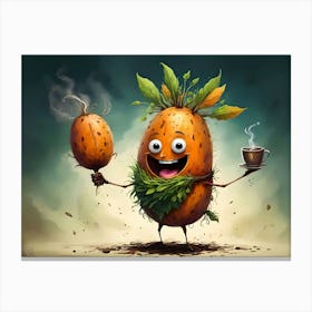 Happy Harvest Brew #13 Canvas Print