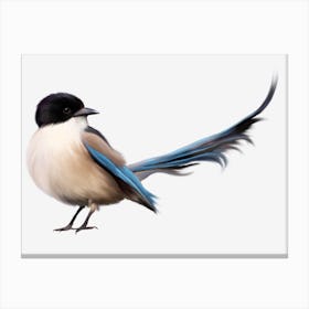 Bird Ai Image Builder Canvas Print
