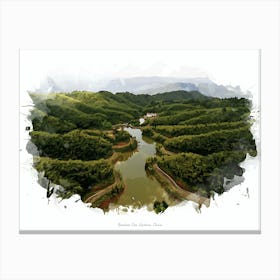 Bamboo Sea, Guizhou, China Canvas Print