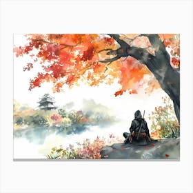 Samurai Canvas Print