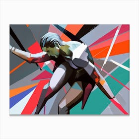 Olympic Athlete 1 Canvas Print