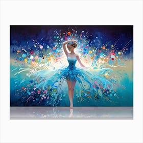 Ballerina Painting 2 Canvas Print