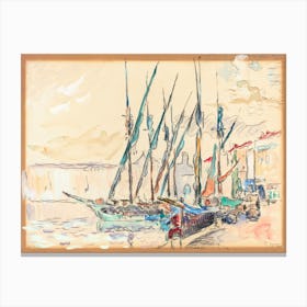 St. Tropez (1906), Paul Signac Canvas Print