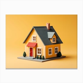 Miniature House 6 Canvas Print