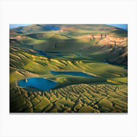 Landscapes Of Tibet Canvas Print