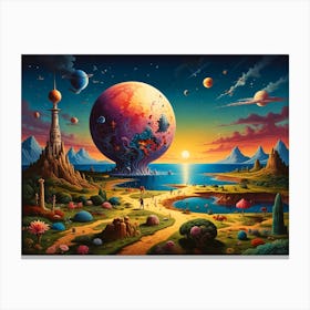 Planet Of The Apes Canvas Print