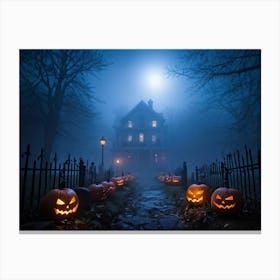 Haunted House 21 Canvas Print