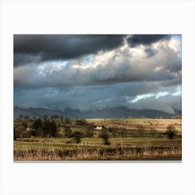 Farmhouse Cloudscape Storm (2008) Canvas Print