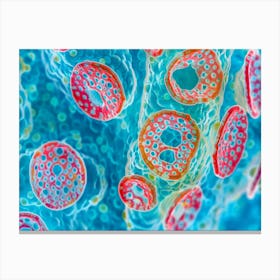 Cell Structure 1 Canvas Print