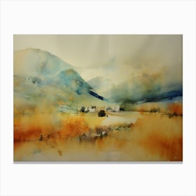 Wales Landscape Canvas Print