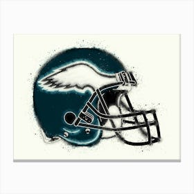 Philadelphia Eagles Helmet Canvas Print