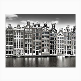 Amsterdam Canals 19 Canvas Print