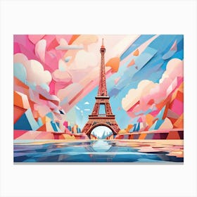 Paris Eiffel Tower 14 Canvas Print