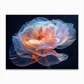 Peony 4 Canvas Print