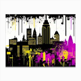 New York City Skyline 88 Canvas Print