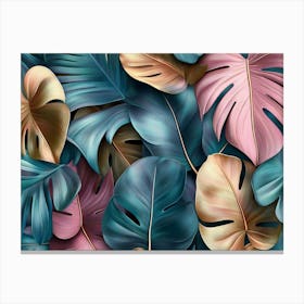 Tropical Leaves 29 Canvas Print