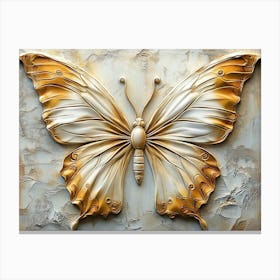 Butterfly Wall Canvas Print