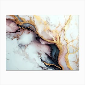 Abstract Marble 4 Canvas Print