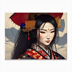 Geisha 26 Canvas Print