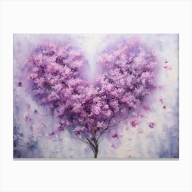 Heart Shaped Tree 1 Canvas Print