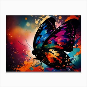 Butterfly Painting 75 Canvas Print