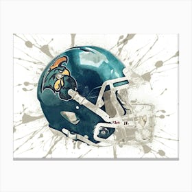 Coastal Carolina Chanticleers NCAA Helmet Poster Canvas Print