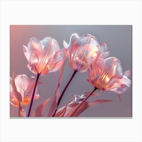 Tulips artwork 006 Canvas Print