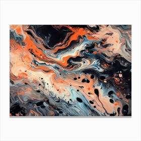 Abstract Painting Canvas Print