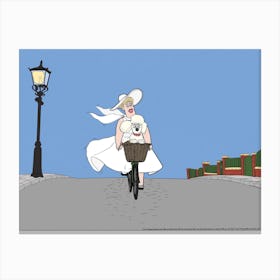 On Your Bike Canvas Print