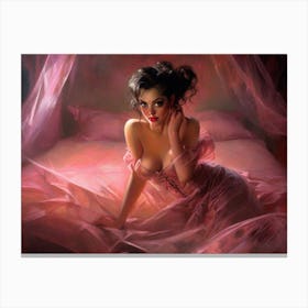 Unrestrained Sexy Erotica C8 Canvas Print