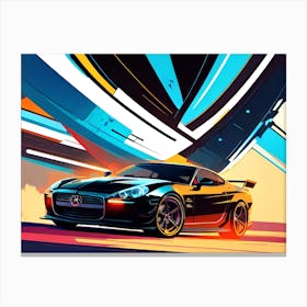 Futuristic Car 48 Canvas Print