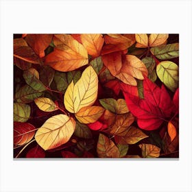 Autumn Leaves 16 Canvas Print