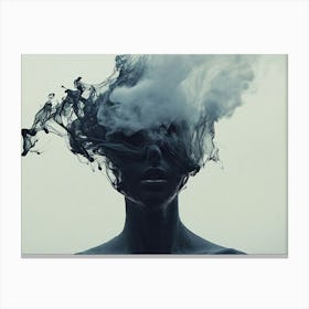 Smoke 6 Canvas Print