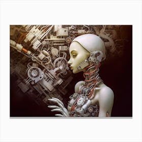 The Singularity 5 Canvas Print