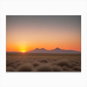 Sunsetgloom Canvas Print