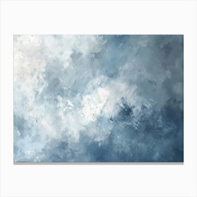 Abstract Of Clouds 1 Canvas Print