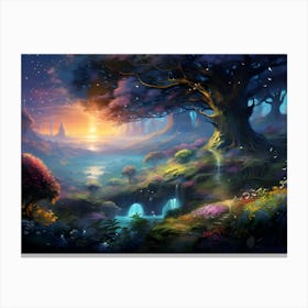 Fairytale Forest 3 Canvas Print