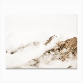 Foggy Mountains Canvas Print