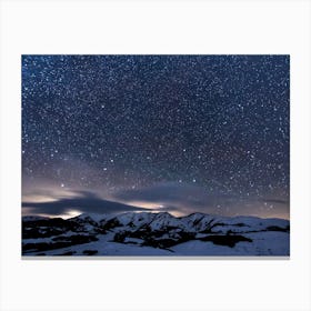The Starry Night Sky Canvas Print