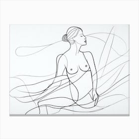 Nude Woman 6 Canvas Print