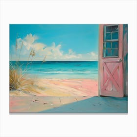 Door To The Beach Canvas Print