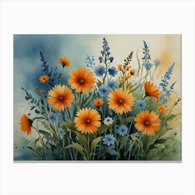 Wildflowers Canvas Print