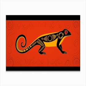 Chameleon 8 Canvas Print