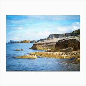 Antrim Coastline Canvas Print