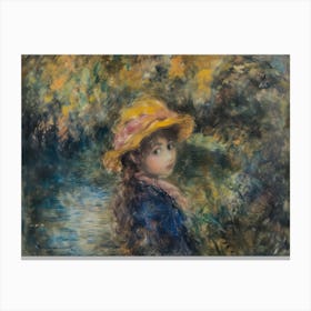Contemporary Artwork Inspired By Pierre August Renoir 4 Canvas Print