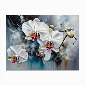 Orchids - Ai Canvas Print