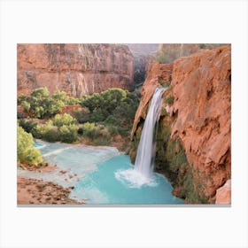 Havasupai Waterfall Canvas Print