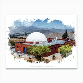 Observatorio Cerro Mamalluca, Elqui Valley, Chile Canvas Print