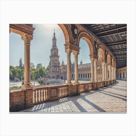 Seville Architecture Canvas Print