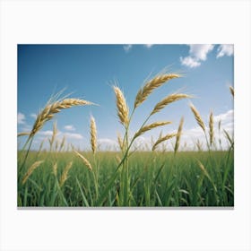 Wheat Field Canvas Print